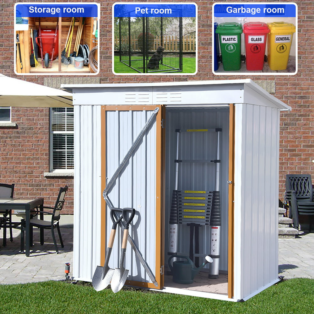 Utility Tool House Steel Storage Shed Galvanized Steel Tool Shed House ...