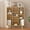 Natural-10 Cube, variant on Manxile 3 Tier Cube Bookshelf, Retro Wood Bookshelves Storage Organizer Shelf, Freestanding Open Book Shelves