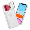 thumbnail image 2 of Funda Case Carcasa Tornasol Color Blanco Con Soporte Premium Para iPhone 11 Compatible Con Magsafe, 2 of 7