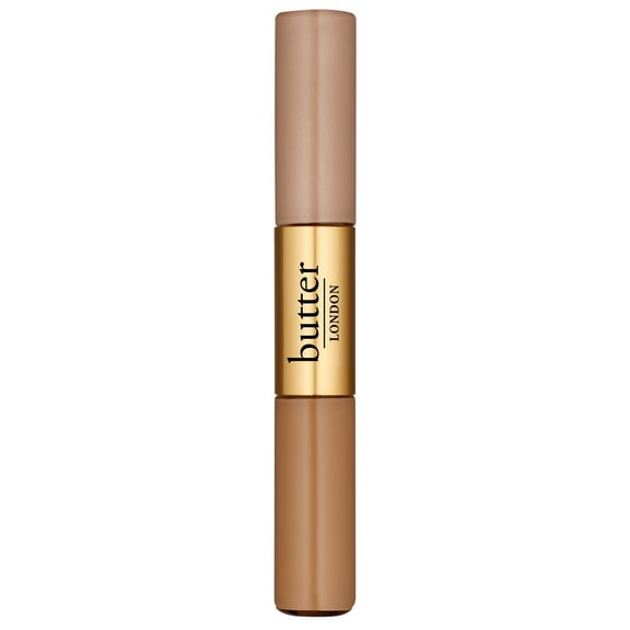 Butter London Tan LumiMatte 2-in-1 Concealer and Brightening Duo, 0.39 oz