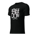 thumbnail image 2 of FREEDOM ISN'T FREE - Short sleeve t-shirt (Solid Black Triblend, 2XL), 2 of 4