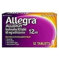 thumbnail image 3 of Allegra Allergy Fexofenadine 60mg Antihistamine Non-Drowsy, 12ct, 4-Pack, 3 of 5