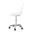 thumbnail image 4 of Heavenly Collection Acrylic Office Chair, Clear Office Chair, Acrylic Desk Chair, Acrylic Adjustable Chair, Adjustable Office Chair, Acrylic Swivel Chair, Clear Chair with Wheels, Office Chair, 4 of 9