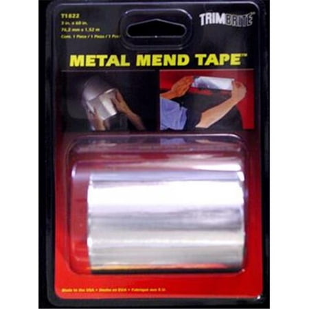 TRIMBRITE T1822 Multi Purpose Tape, Silver, 3 In. X 5 (Best Electrical Tape For Automotive)