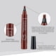 thumbnail image 2 of Lápiz de cejas resistente al agua de cuatro cabezas 1 ml - punta cuádruple para trazos de cabello realistas - fórmula duradera a prueba de sudor - cepillo de cerdas suaves incluido - disponible en 5, 2 of 7