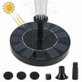 thumbnail image 1 of 1w Solar Powered Floating Pump Water Fountain Home Garden_Perfect Gift, 1 of 3