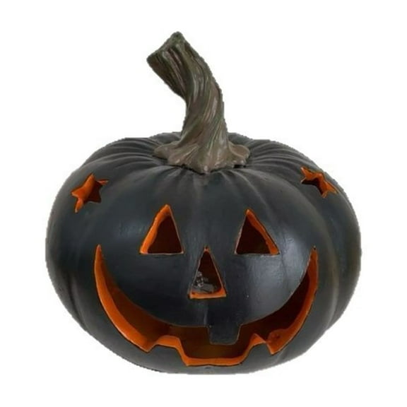 Aximioll Halloween Scary Pumpkin Lights — Grey Tone with Eerie Glow, Halloween Decorations for Front Yard Pathways, Trick or Treat Routes & Outdoor Haunted Displays for creepy outdoor setups