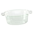 thumbnail image 5 of ACDANC Portable Dish Tub Dishpan for Washing Dishes Clear with Holes with Handle Dish Pans for Washing Dishes for Sink for Storing Large, 5 of 7