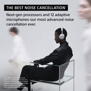 Sony WH-1000XM6/B Best Wireless Noise Canceling Headphones, Black Bundle with Exclusive | Official USA Partner Model