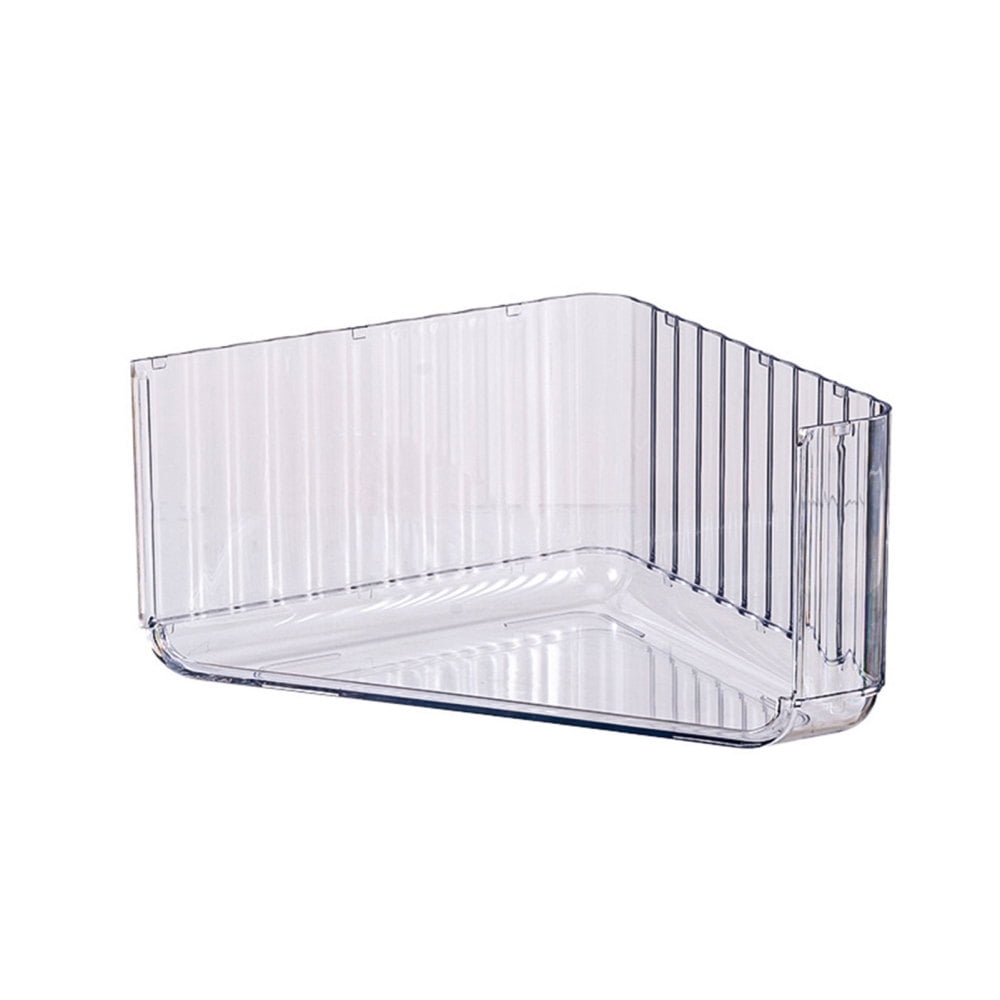 Home Plastic Corner Stackable Rack Light Shatter-proof Shelf Rack for ...