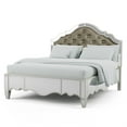 thumbnail image 2 of FOA Gavvi Glam 3-Piece Silver Wood Bedroom Set - Cal King + Nightstand + Dresser, 2 of 12
