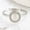 Copper Plated White Gold, variant on Opal Adjustable Spinning Ring Copper Plated Geometric Fidget Stress Relief Jewelry For Women Everyday Wear Now
