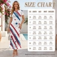 thumbnail image 5 of Chririnla American Flag Star Print Couple Clothes 4th of July Matching Outfit for Men Women Sexy Bodycon Dresses Mens Button Down T-shirts Couple Memorial Day Clothes for Going Out,S-3XL, 5 of 6