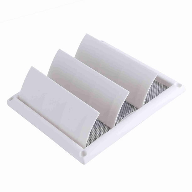 Cubierta De Ventilación De Aire Yinhing, Parrilla De Ventilación Del Conducto De Pared De 3 Aletas, Cubierta De Rejilla De Ventilación De Aire De Plástico Con Red Para Techo Y