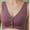 Purple, variant on WTXUE Nursing Bra, Plus Size Maternity Front Open NursingBra for Breastfeeding Moms Summer Convenient Breastfeeding Straps Maternity underwear for Female Postpartum Sleeveless Purple