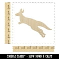 thumbnail image 2 of Kangaroo Jumping Solid Wood Shape Unfinished Piece Cutout Craft DIY Projects - 6.25 Inch Size - 1/8 Inch Thick, 2 of 7