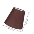 thumbnail image 2 of unbranded 3Ud Pantalla De De Tela Café Resistente Para Uso En Y Dormitorio, 2 of 8
