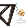 thumbnail image 6 of Furniture of America Wyll Contemporary LED Wood Console Table with Remote, Cappuccino, 6 of 19