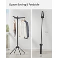 thumbnail image 3 of Tendedero de ropa SONGMICS plegable 150 cm de acero inoxidable, 3 of 7