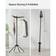 thumbnail image 3 of Tendedero de ropa SONGMICS plegable 150 cm de acero inoxidable, 3 of 7