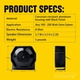 thumbnail image 4 of Altavoz Siren Xprite Compact, 200 W, de alto rendimiento y delgado, 4 of 4