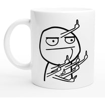 Ceramic Coffee Mug White Ceramic Mug Funny Coffee Mug Hot Chocolate Mugs Funny Gifts Novelty Sketchbook Coffee Tea Cup for Women and Men 11oz