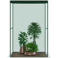 thumbnail image 3 of Outsunny 4' x 4' Crop Cage, Plant Protection Tent with Zippered Doors for Vegetable Garden, Backyard, Green, 3 of 5