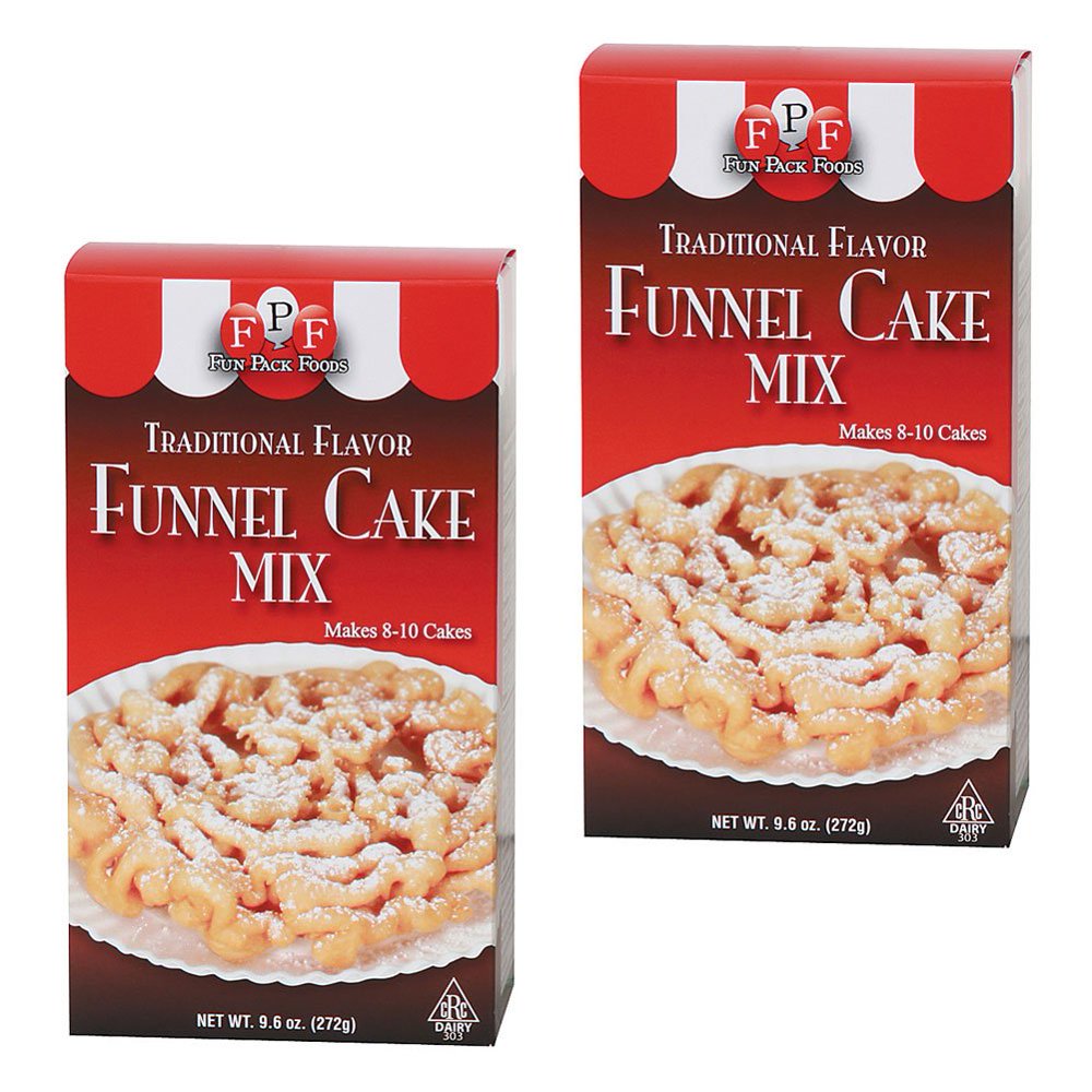 Fun Pack Foods Funnel Cake Mix (Pack of 2)
