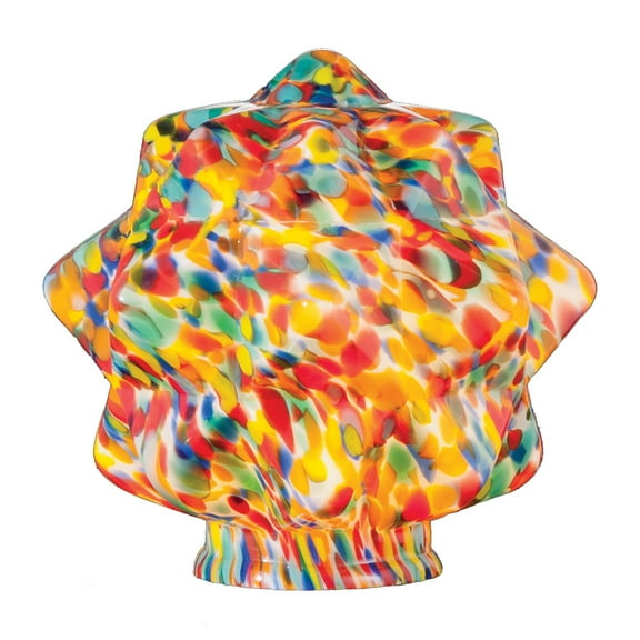 B&P Lamp 3 1/4" fitter, Art Deco Starburst Globe - Starburst Shade