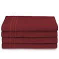 6 Piece 1800 Collection Bed Sheet Set with Extra Pillowcases, Deep