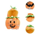 thumbnail image 6 of Gazechimp Dog Halloween Pumpkin Cosplay Costume Cute Puppy Outfit for Kitten XL, 6 of 8