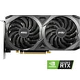 thumbnail image 2 of MSI Ventus GeForce RTX 3060 12GB GDDR6 PCI Express 4.0 Graphics Card RTX 3060 Ventus 2X 12G OC, 2 of 12