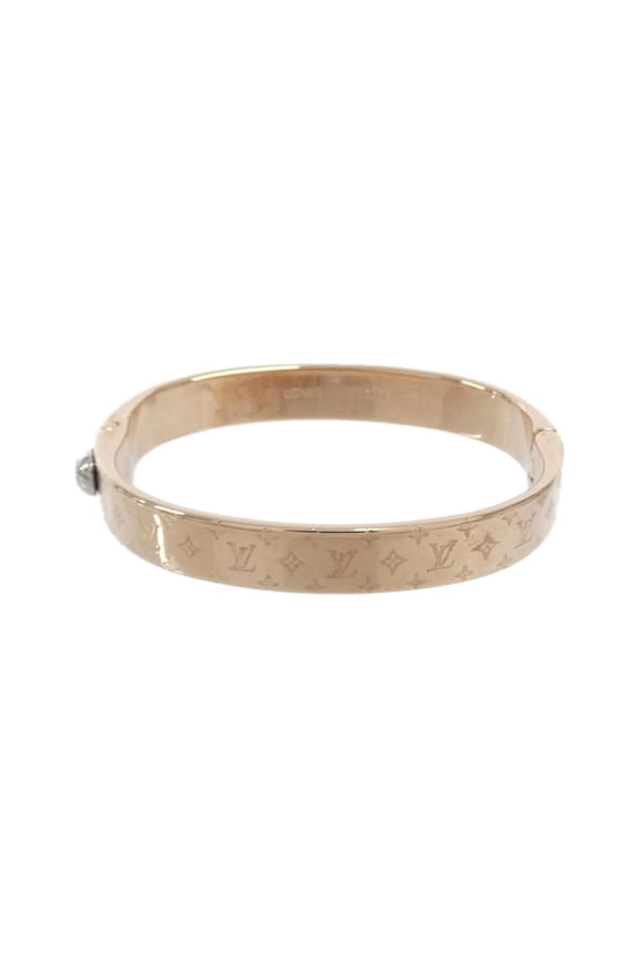 Pre-Owned Louis Vuitton Cuff Nanogram S M00253 Bracelet