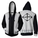 thumbnail image 3 of Sudadera con capucha de Anime Bleach para hombre y mujer, sudadera con cremallera, sudadera con capucha de Kuchiki Byakuya Squad 6 Captain, disfraces de cosplay, ropa de calle Harajuku, 3 of 5