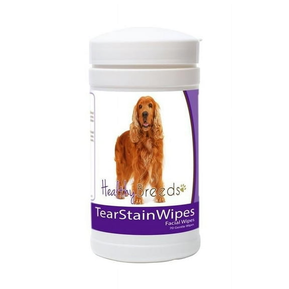 English Cocker Spaniel Tear Stain Wipes