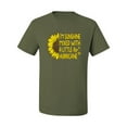 thumbnail image 2 of Wild Bobby, I'm Sunshine Mixed With A Little Hurricane , Inspirational/Christian, Men Graphic Tee, Military Green, Large, 2 of 5