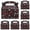 Black*10pcs, variant on Valentine's Day Gift Treat Boxes,1PCS Portable Valentines Candy Boxes with Colorful Heart shaped Design,Cookie Box for Valentines Mothers Day Anniversary Wedding Party Favor Decor(Red)