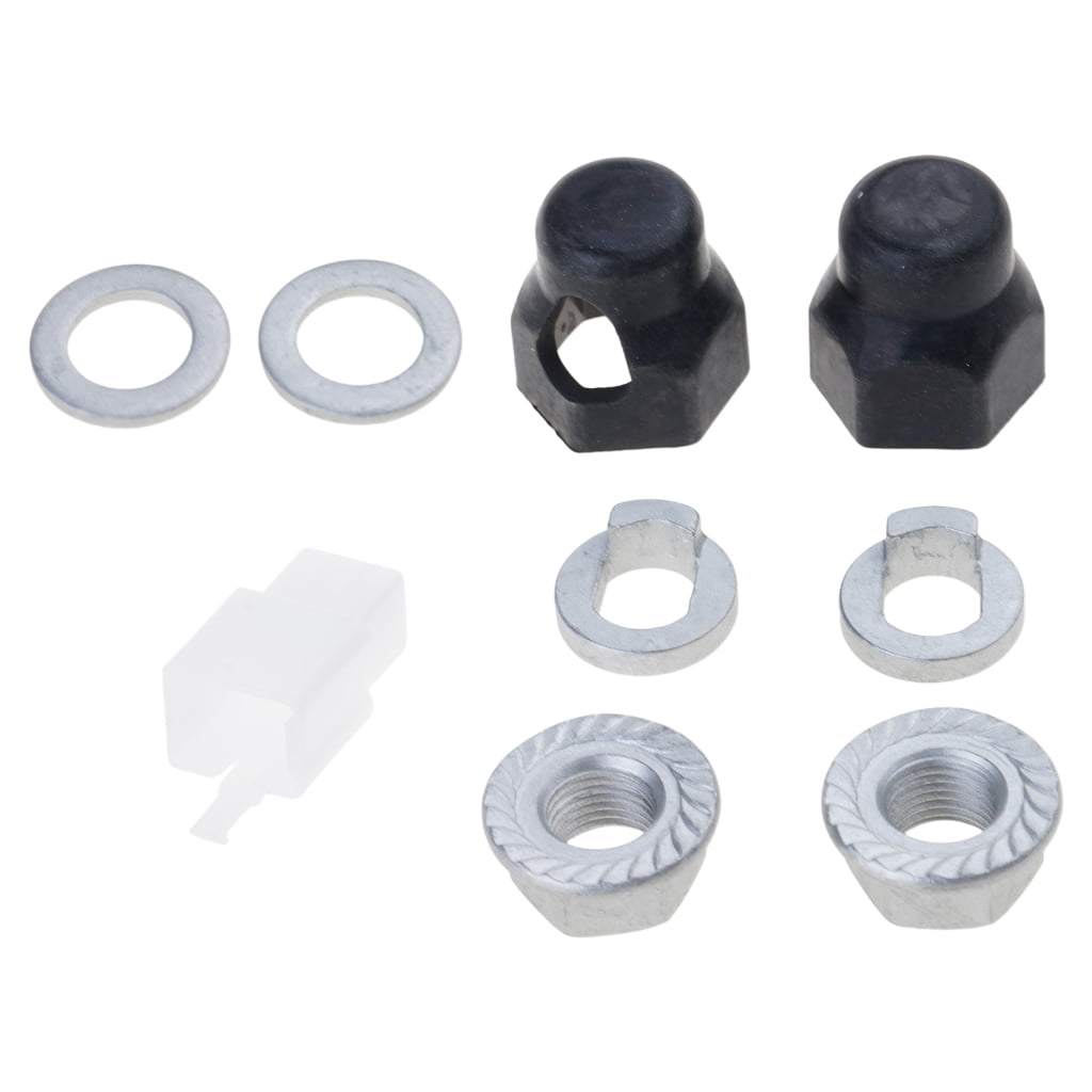 E-Bike Electric Bicycle Hub Motor Axle M14 Front Lock Nut /Lock Washer - Foto 7