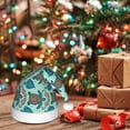 thumbnail image 6 of Fotbe Turtles And Seahorses for Christmas Hat, Santa Hat Xmas Holiday Hat Comfort Christmas New Year Festive Party Supplies for Men Women, 6 of 6