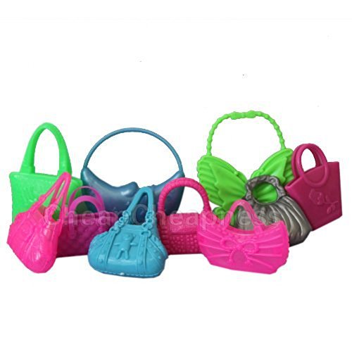 Hot Cute Mix 10pcs diferente bolso de hombro para accesorios de muñeca Barbie Buytra 520661922355