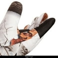 thumbnail image 4 of Men's Snow Camo Brown Insulated Hunting Glove XLarge, 4 of 5