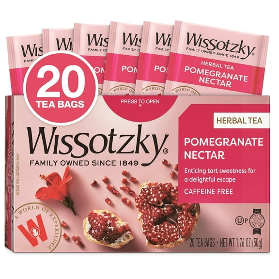 Wissotzky Tea Kosher Pomegranate Orchard - Magic Garden - 20 Tea Bags