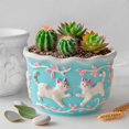 thumbnail image 4 of Pet Animal Embossed Silicone Mold Flexible Craft Tool Crafting Moulds Perfect for Resin Planter Decorative Projects Multicolor, 4 of 5