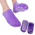 thumbnail image 1 of Silicone Heel Socks Gel Socks for moisturizing Spa Gel Socks Foot Lotion Socks Ladies Booties Spa Soften Socks Moisturizing Sock Socks for Women Repai, 1 of 5