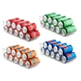 thumbnail image 4 of Set of 4 Refrigerator Organizer Bins Pop Soda Can Dispenser Beverage Holder for Fridge, Freezer, Kitchen, Countertops, Cabinets, 4 of 7