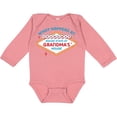 thumbnail image 3 of Inktastic Las Vegas Stays at Grandma's Boys or Girls Long Sleeve Baby Bodysuit, 3 of 5