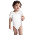 thumbnail image 3 of Balery White Pattern Baby Climbing Clothes Infant Bodysuit Cute Infant Bodysuit Baby Romper-3 Months, 3 of 7