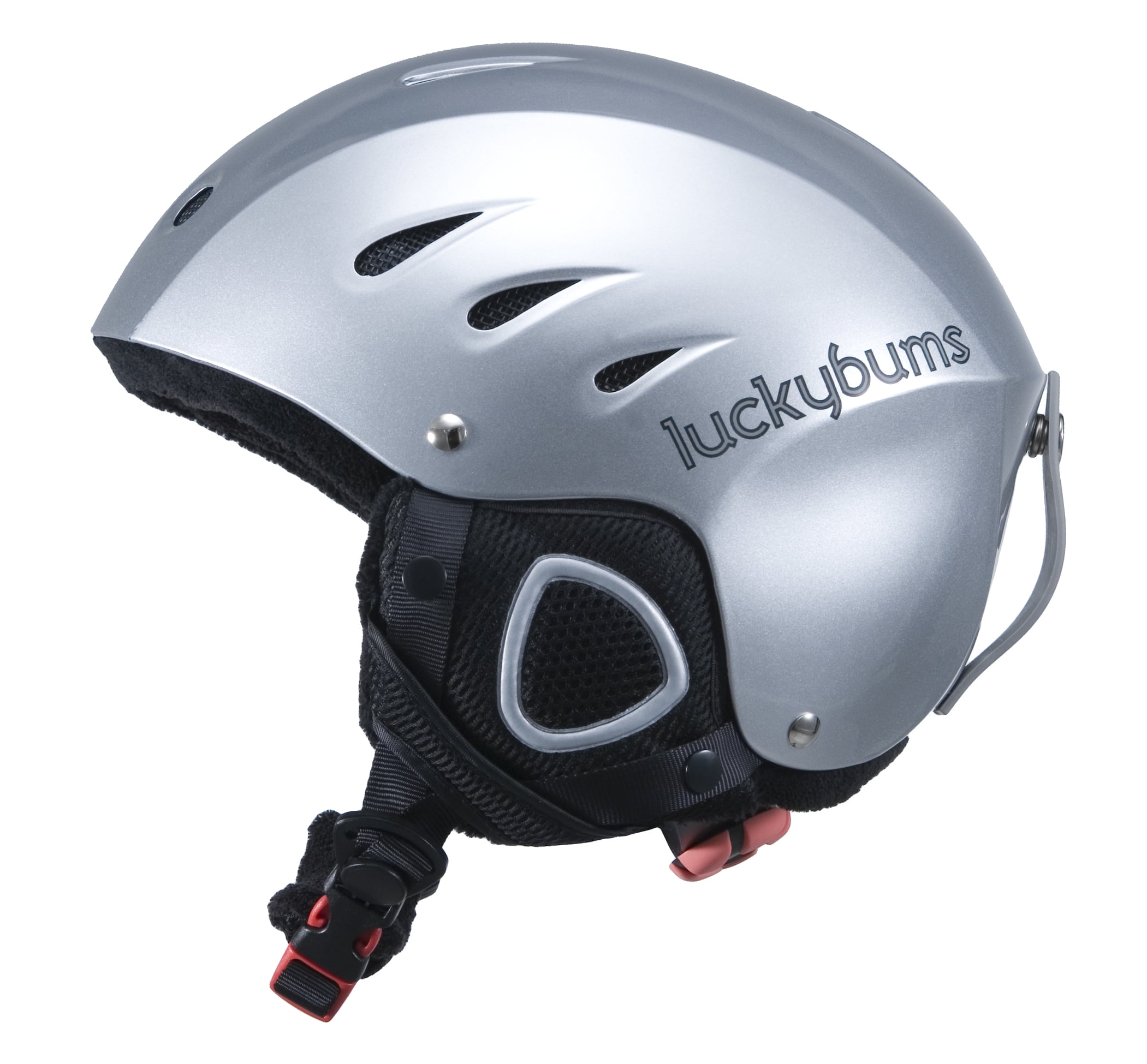 Lucky Bums Snow Sport Helmet, Silver, Large by Lucky Bums