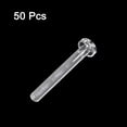 thumbnail image 3 of Unique Bargains M5x40mm Plastic Phillips Bolts PC Pan Head Machine Screws Transparent 50 Pack, 3 of 5