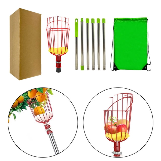 Cesta recolector de frutas DYNWAVEMX Herramientas de jardín 24 metros